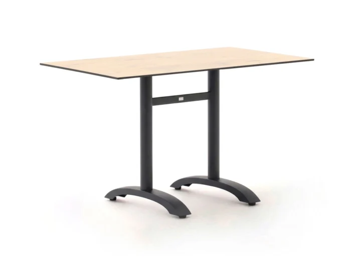 Bellagio tuinmeubelen Lisio tuintafel 140x80x73cm - Grijs