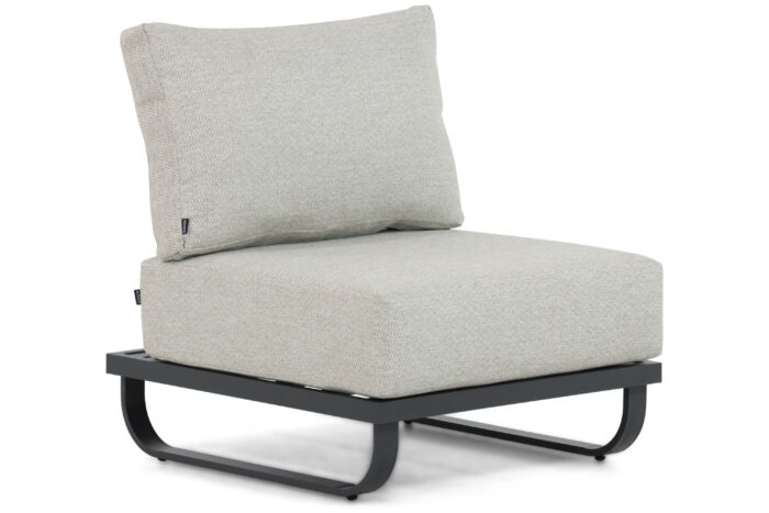 Lifestyle Garden Furniture Venice midden module – Grijs-antraciet