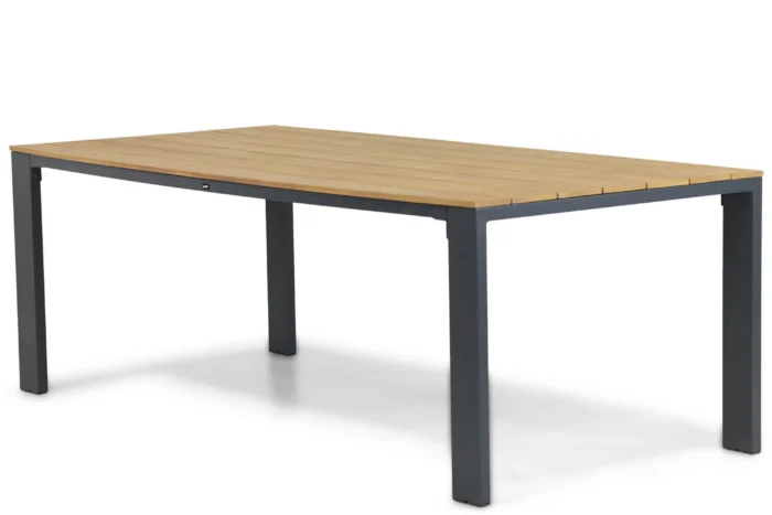 Hartman Lino dining tuintafel 220 x 109 cm - Grijs-antraciet