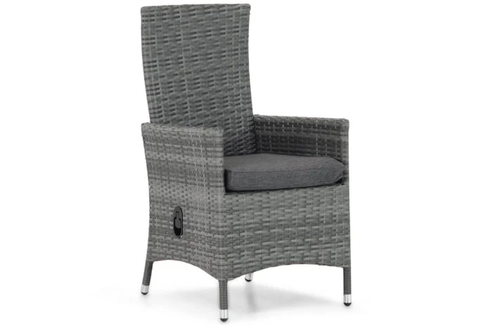 Domani Furniture Beluga dining tuinstoel verstelbaar - Grijs-antraciet