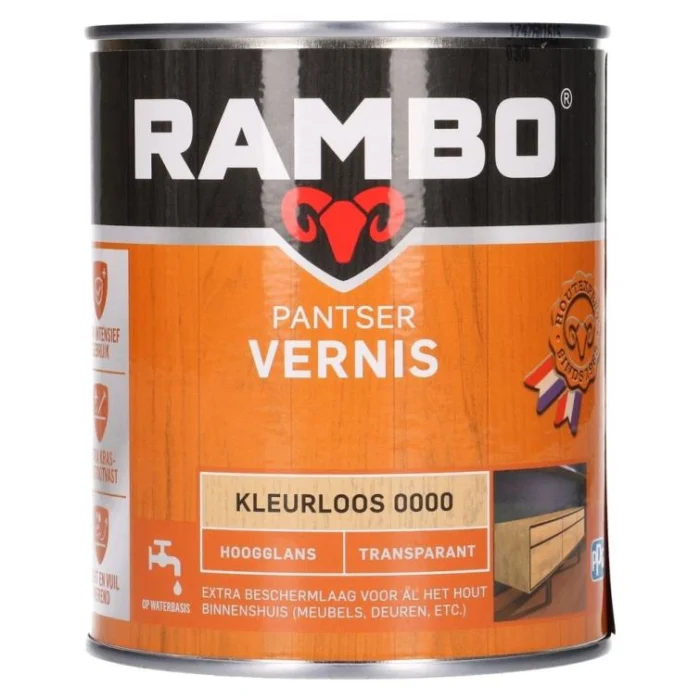 Rambo Pantservernis hg transp. 0,75l - transparant