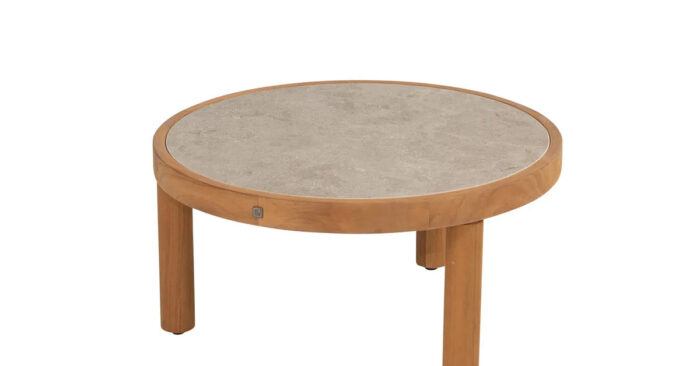 4 Seasons Outdoor | Finn Koffietafel Ø63 cm | Sabbia Panna