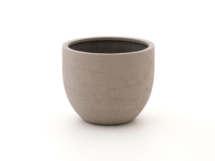 Luca Lifestyle Terreno New Egg Pot bloempot L ø55cm (h:46cm) – Taupe