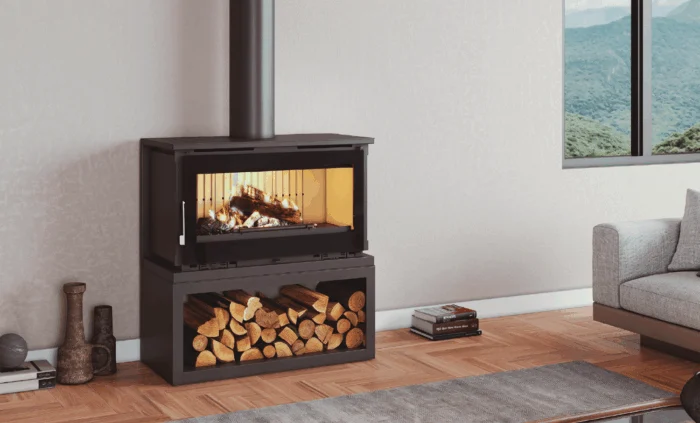 Houtkachel Fenix 679x490x945mm