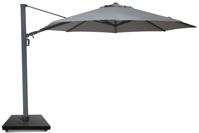 Camello Luna zweefparasol 3.5m S2 Excellent (excl. voet) – Grijs-antraciet
