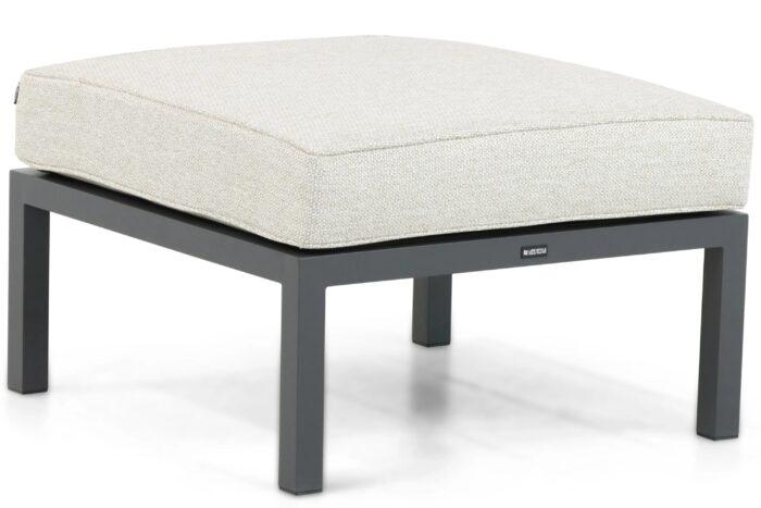 Lifestyle Garden Furniture Rodenzo lounge voetenbank – Grijs-antraciet