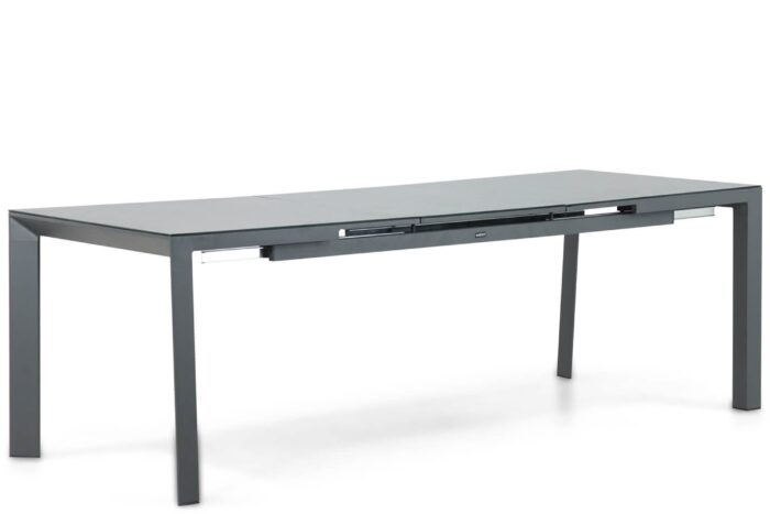 Lifestyle Garden Furniture Alicante dining tuintafel uitschuifbaar 180/240 x 90 cm – Grijs-antraciet