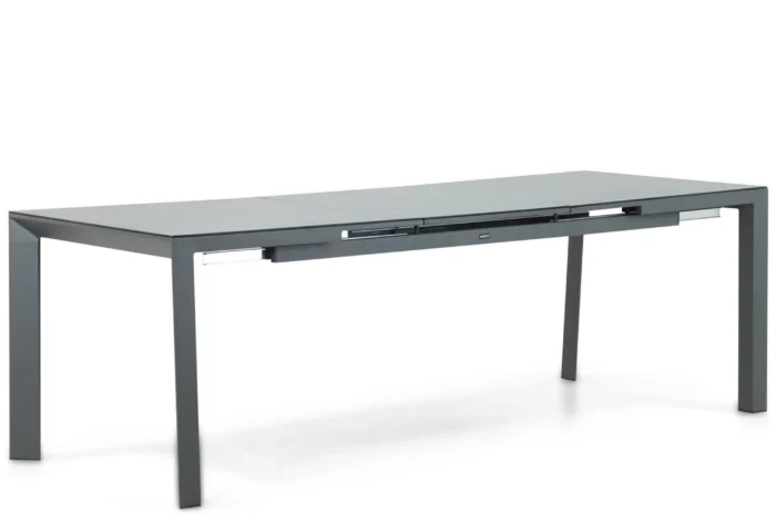 Lifestyle Garden Furniture Alicante dining tuintafel uitschuifbaar 180/240 x 90 cm - Grijs-antraciet