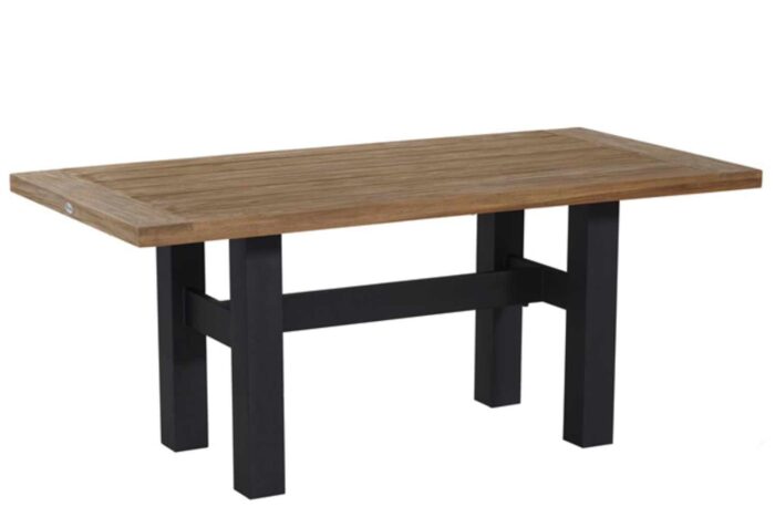 Hartman Sophie Yasmani dining tuintafel 180 x 95 cm – Zwart