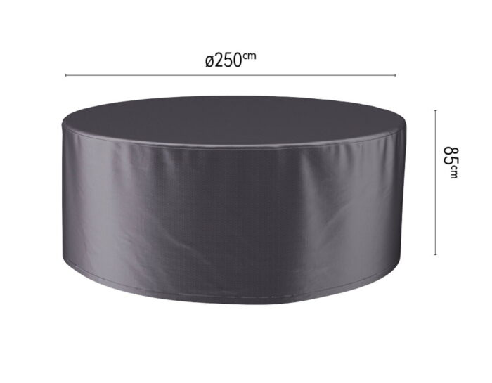 Aerocover Tuinsethoes dia. 250xh85 cm – grijs