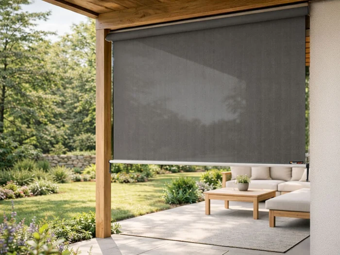 Shadow Comfort rolgordijn 248x240cm - Grijs