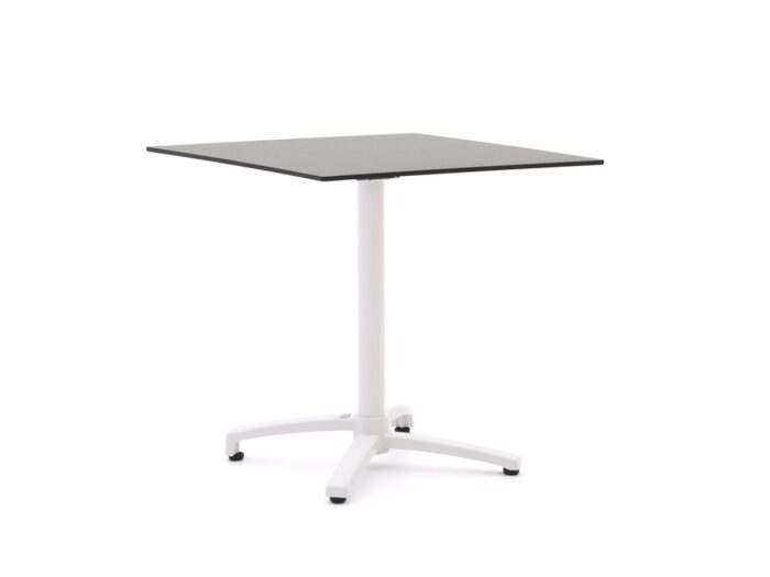 Bellagio tuinmeubelen Bellagio Canzo klaptafel 70x70x73cm Laagste prijsgarantie! – Wit