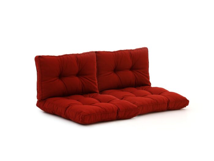 Madison Florance loungekussenset zit ca. 73x73cm rug ca. 73x43cm 4-delig Laagste prijsgarantie! – Rood