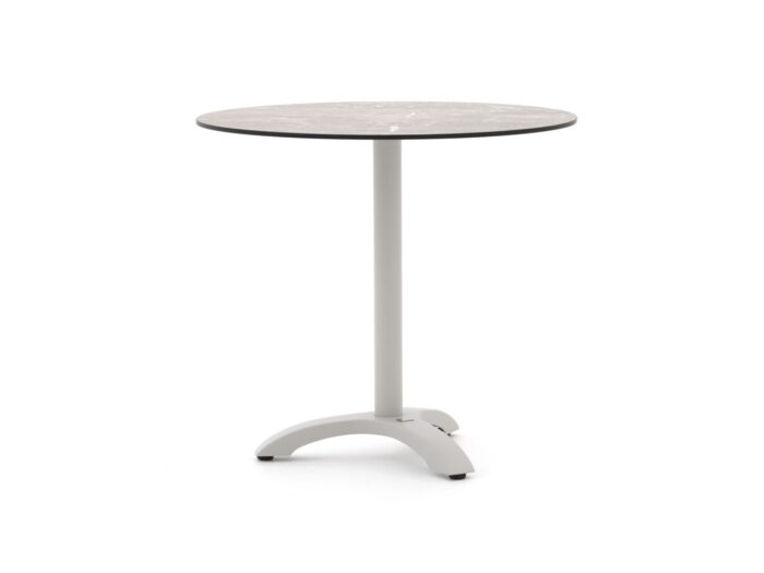 Bellagio tuinmeubelen Bellagio Lisio tuintafel ø80cm (h:73cm) Laagste prijsgarantie! – Wit