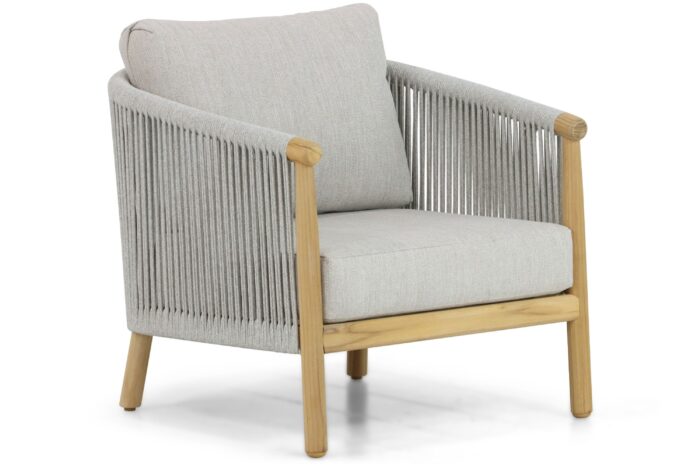 Lifestyle Garden Furniture Bloom lounge tuinstoel – Grijs-antraciet
