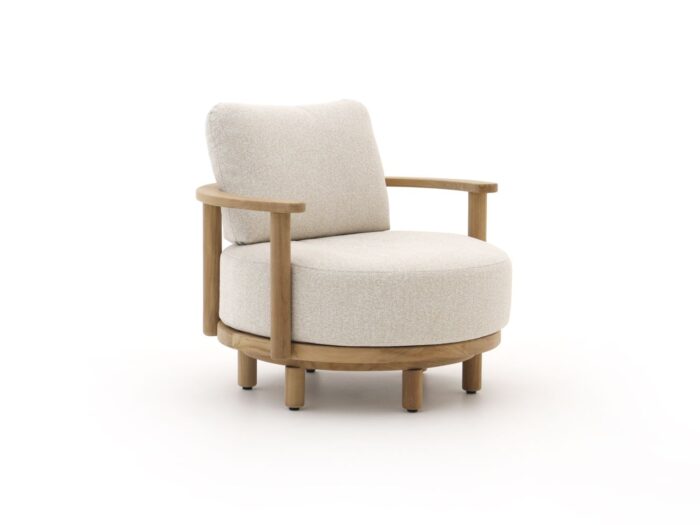 Zavelli Soffice lounge tuinstoel draaibaar – Bruin