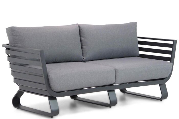 Santika Furniture Sovita lounge tuinbank Quick Dry Foam – Grijs-antraciet
