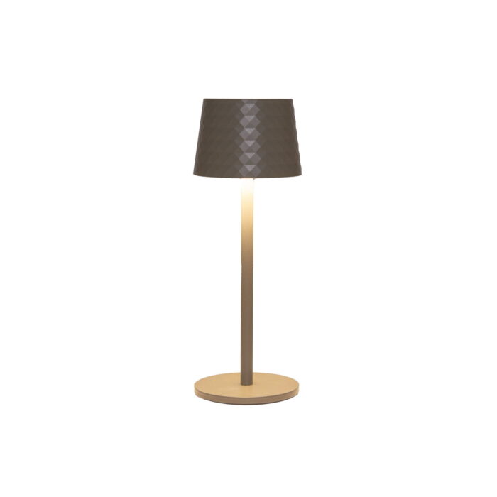Annas collection Portable lamp 22,5×8,5 cm mat taupe Anna’s Collection – bruin