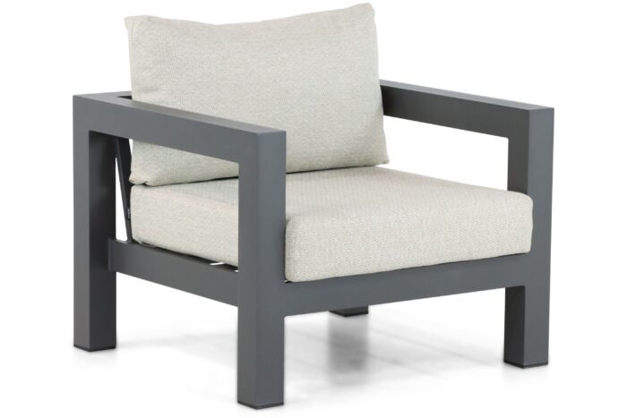 Lifestyle Garden Furniture Luca lounge tuinstoel – Grijs-antraciet