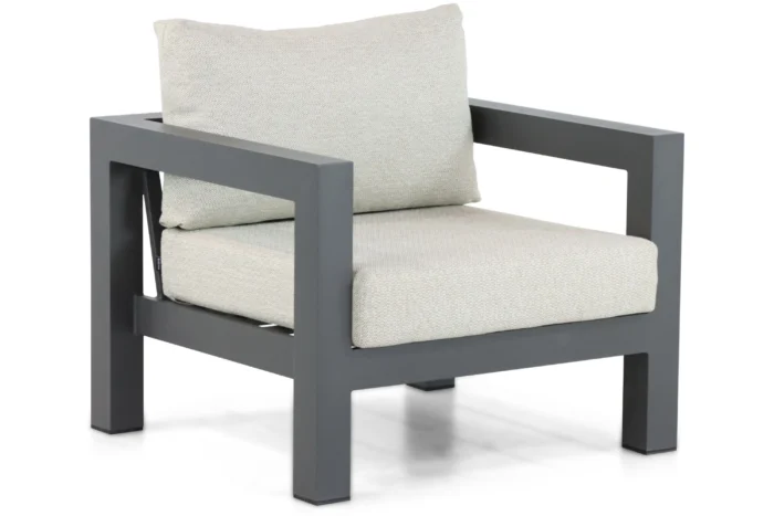 Lifestyle Garden Furniture Luca lounge tuinstoel - Grijs-antraciet
