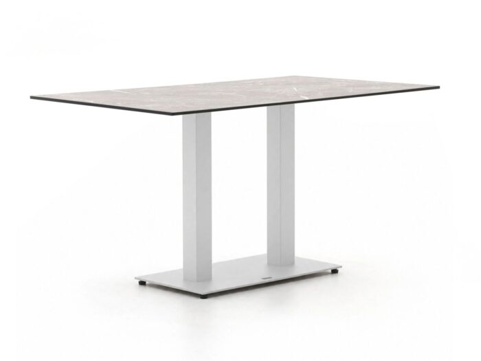 Forza Furniture Forza Orta tuintafel 140x80x73cm Laagste prijsgarantie! – Wit