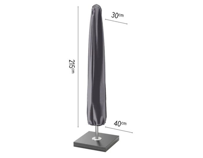 Aerocover Stokparasolhoes H215x30/40 - grijs