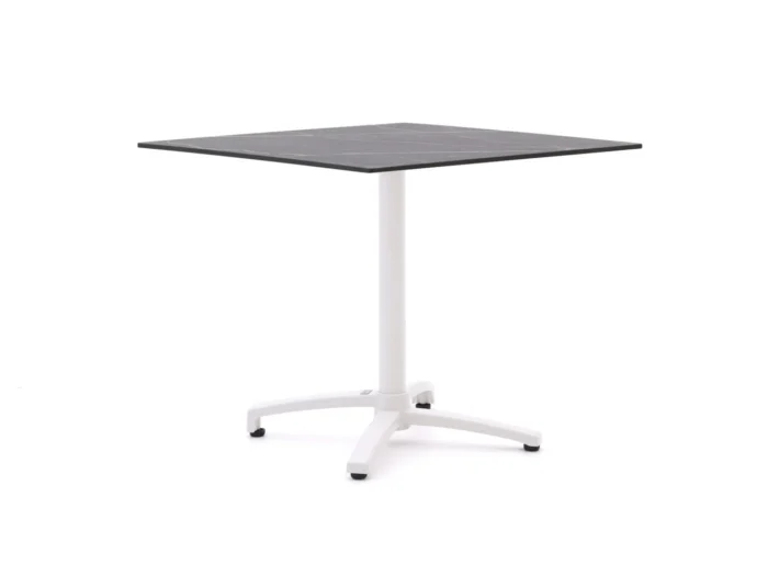 Bellagio tuinmeubelen Canzo klaptafel 80x80x73cm - Wit