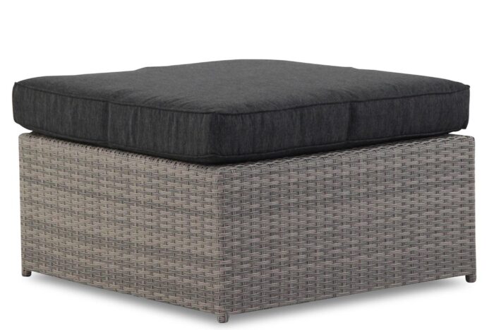 Domani Furniture Malmo lounge voetenbank – Taupe-naturel-bruin