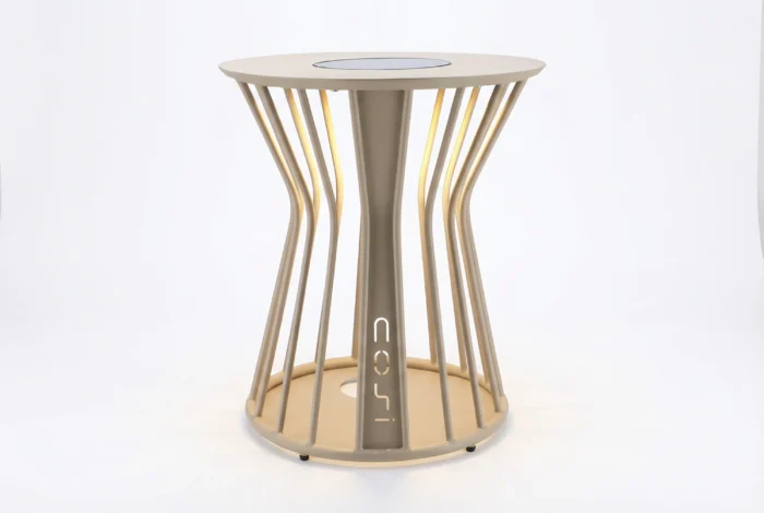 Cosilumia round Loft beige Ø 52 x 60 cm - Zand/Beige