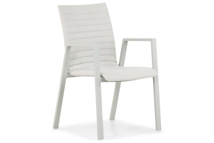 Osmen Joliet dining tuinstoel - Taupe-naturel-bruin