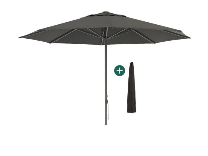 Shadowline Cuba parasol ø 400cm - Zwart