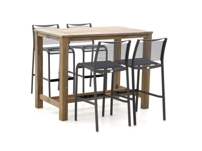 Apple Bee Hawaii/ROUGH-X 135cm barset 5-delig Laagste prijsgarantie! – Grijs