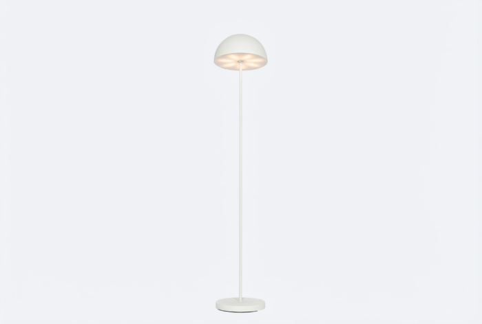 Buiten vloerlamp mushroom wit oplaadbaar 3-staps dimbaar Keira
