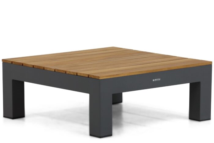 Lifestyle Garden Furniture Vittoria loungetafel 76 x 76 cm – Grijs-antraciet