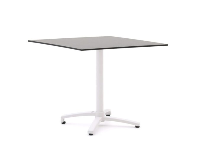 Bellagio tuinmeubelen Bellagio Canzo klaptafel 80x80x73cm Laagste prijsgarantie! – Wit