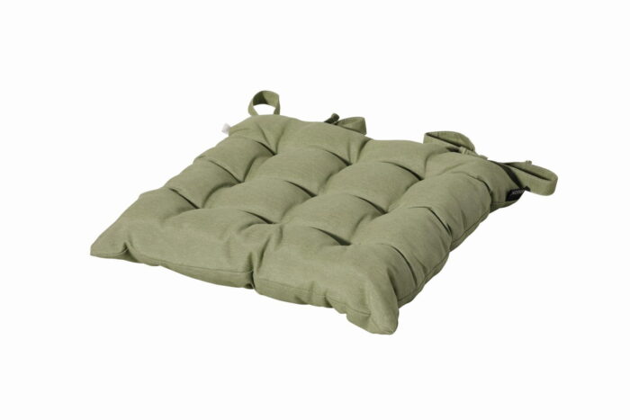 Madison 2 stuks! Kussen Toscane 46×46 Panama salie – groen