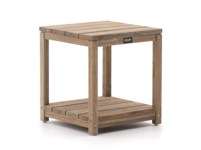 ROUGH Furniture ROUGH-A bijzet tuintafel 50x50x55cm Laagste prijsgarantie! – Bruin