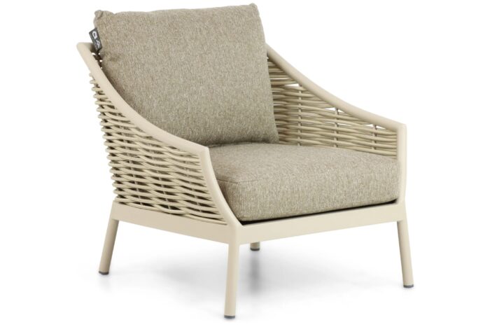 Apple Bee Milou lounge tuinstoel – Taupe-naturel-bruin