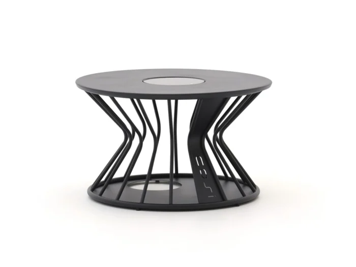 Cosilumia bijzet tuintafel ø70cm (h:41cm) - Zwart