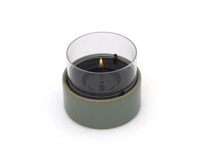 Tenderflame Café 14 tafelhaard ø14,2cm (h:13,5cm) - Groen