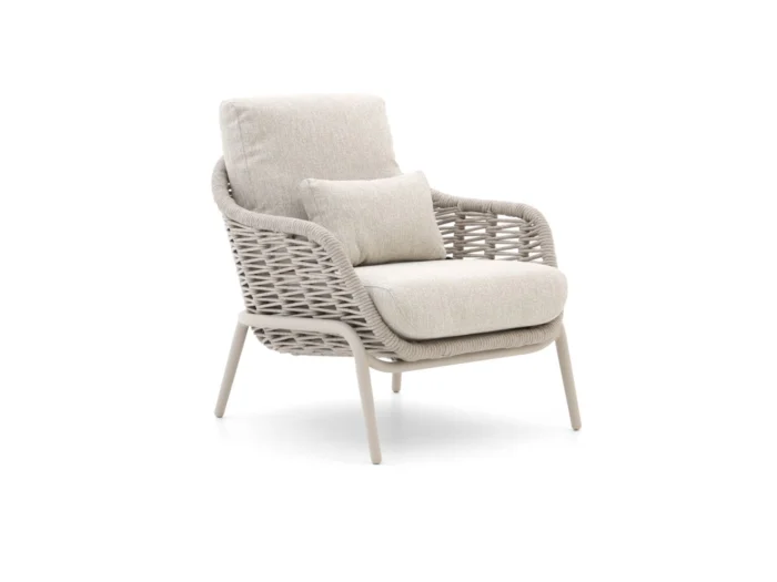 SUNS Casto low dining tuinstoel - Taupe