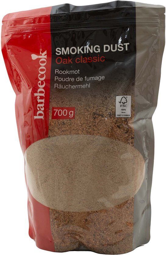 Barbecook Rookmot eik 700g – bruin