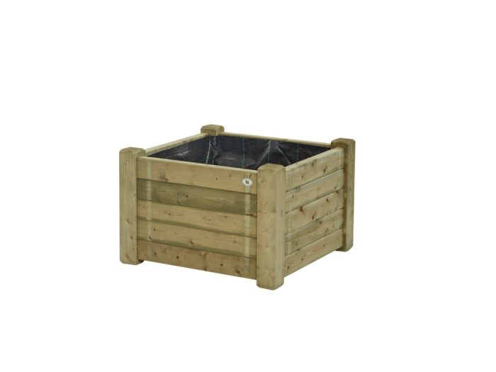 Talen buitenmeubelen Bloembak 80×80 cm – groen