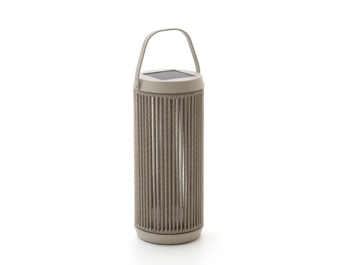 SUNS Ava M lantaarn solar ø 26cm (h: 78cm) – Taupe