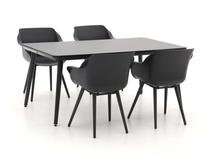 Hartman tuinmeubelen Sophie Studio 170cm dining tuinset 5-delig - Grijs