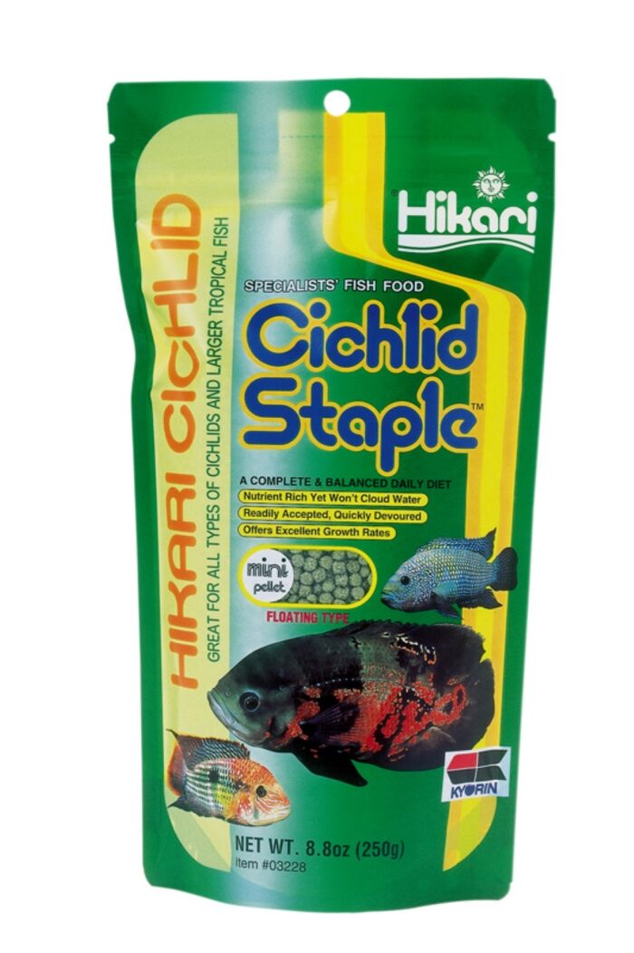 Hikari Cichlid Staple Mini 250 Gram vissenvoer – Zie Foto