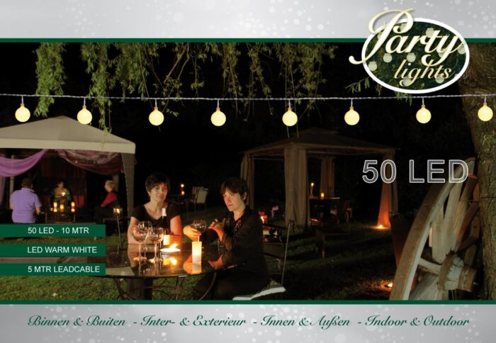 Coenbakker Feestverlichting 50 lampen warm wit