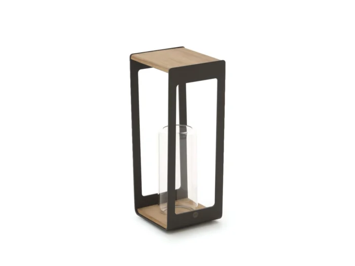 SUNS Zara M lantaarn 22x19x50cm - Taupe