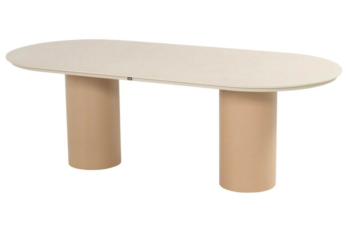Hartman Valencia dining tuintafel 220x100cm cappuccino