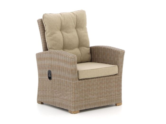 Intenso Furniture Intenso Mazzano lounge tuinstoel verstelbaar Laagste prijsgarantie! – Taupe